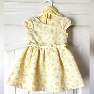 Nannette 2 piece Baby Sunflower Dress